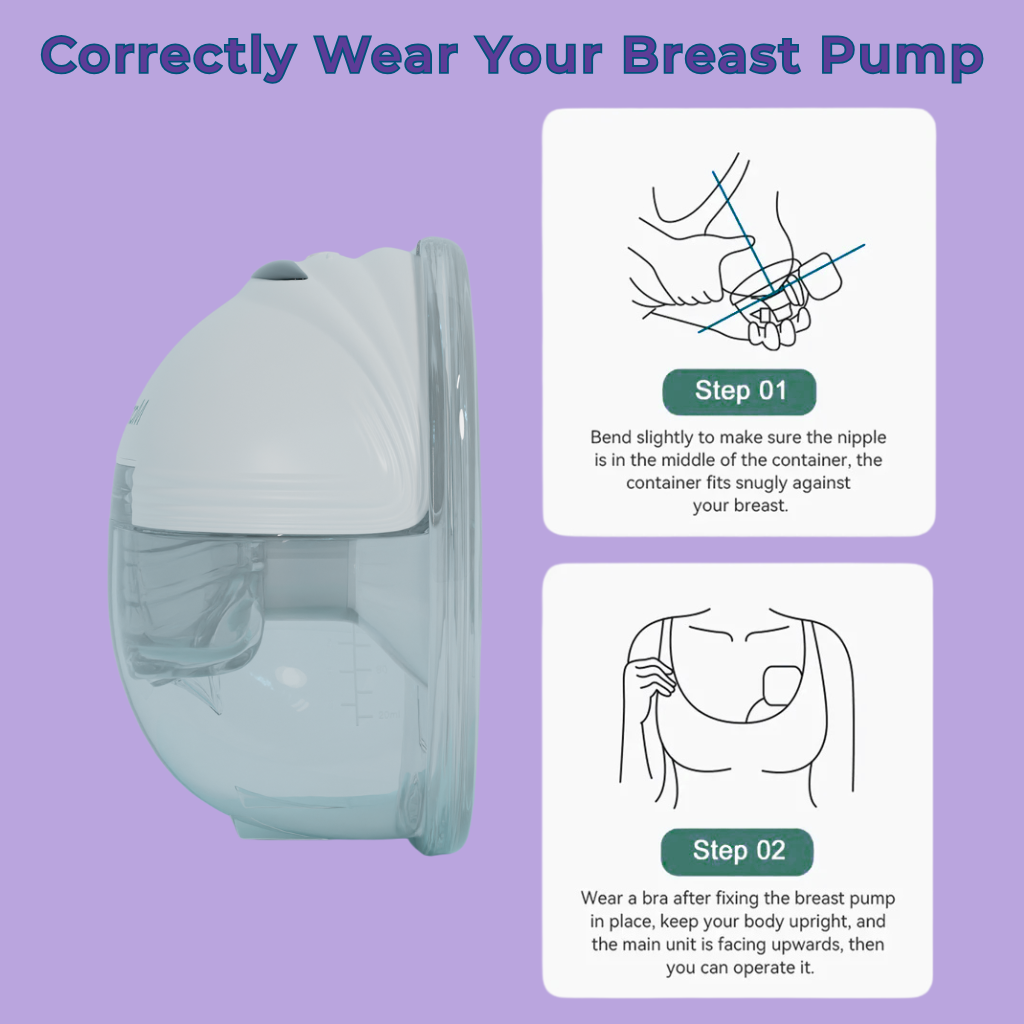 MOMMAZE Wearable Breast Pump
